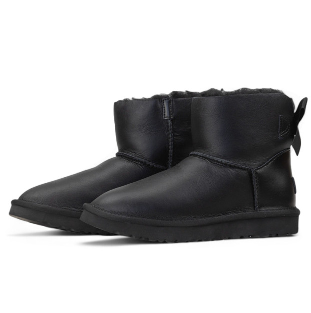 UGG Classic Mini Black Lather