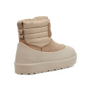 UGG Classic Mini Lace-Up Weather Boot Beige