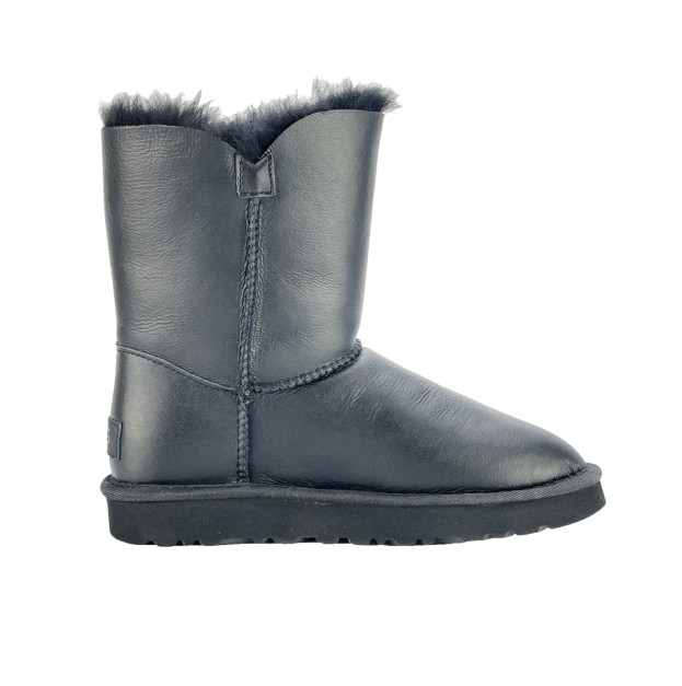 UGG Classic Short Bailey Button Black Bling