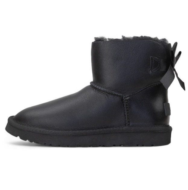 UGG Classic Mini Black Lather