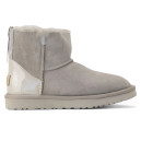 UGG Classic Mini Zip Grey Beige