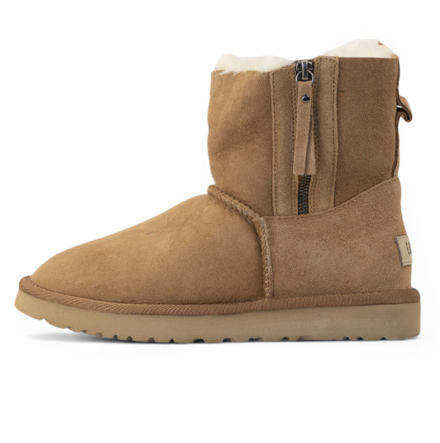 UGG Classic Short Zip Beige