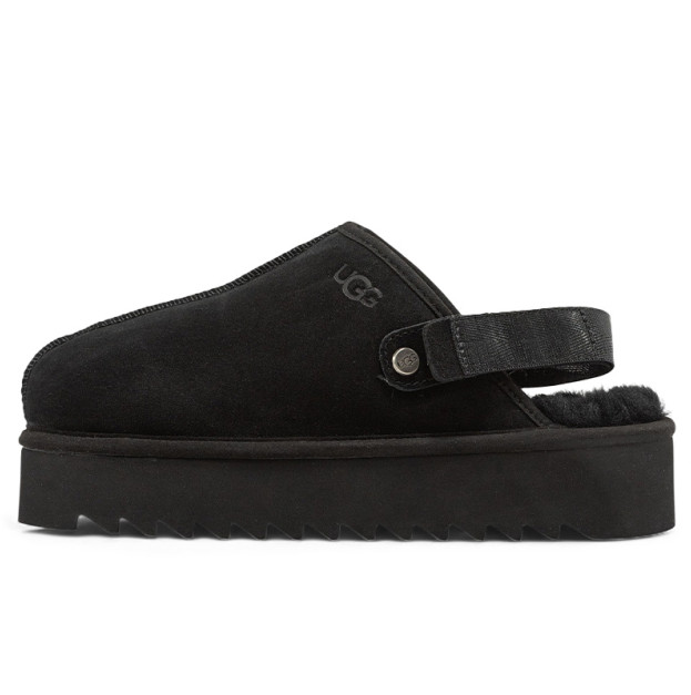 UGG Lanah Clog Platform Black