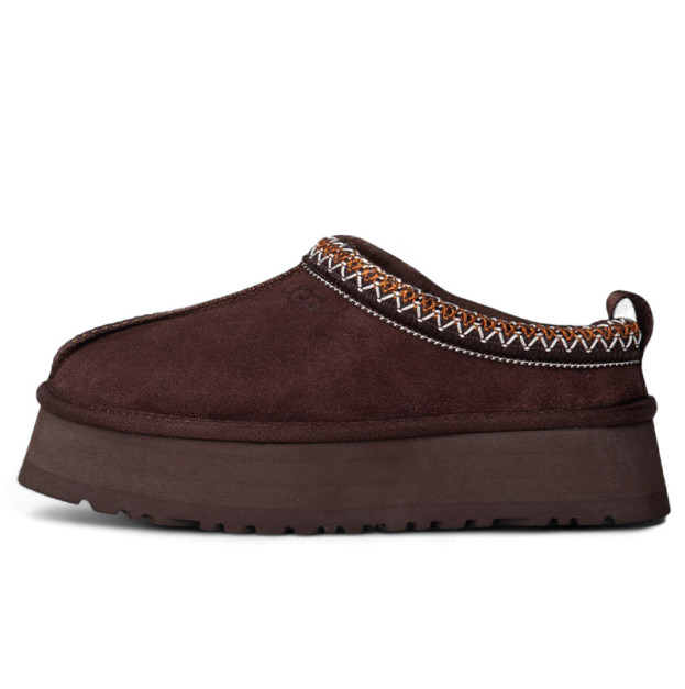 UGG Tasman Platform Slippers Chocolate
