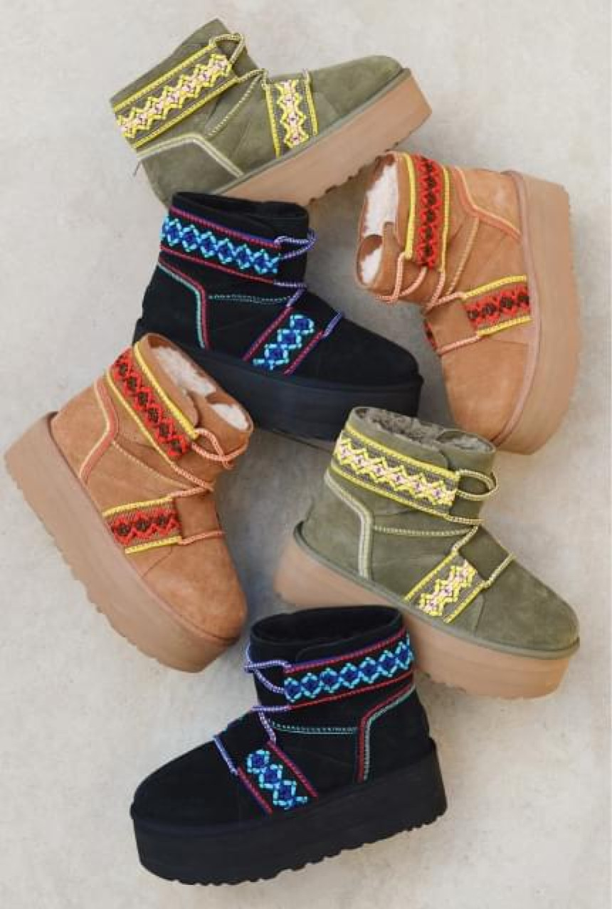 UGG на платформе